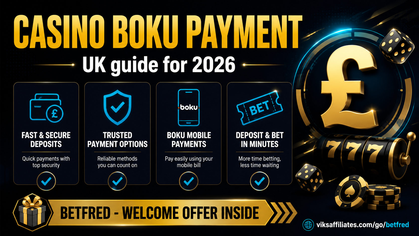 Casino Boku payment UK 2026 — phone bill deposits at online casinos