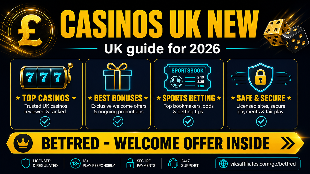 New UK casinos 2026 comparison overview