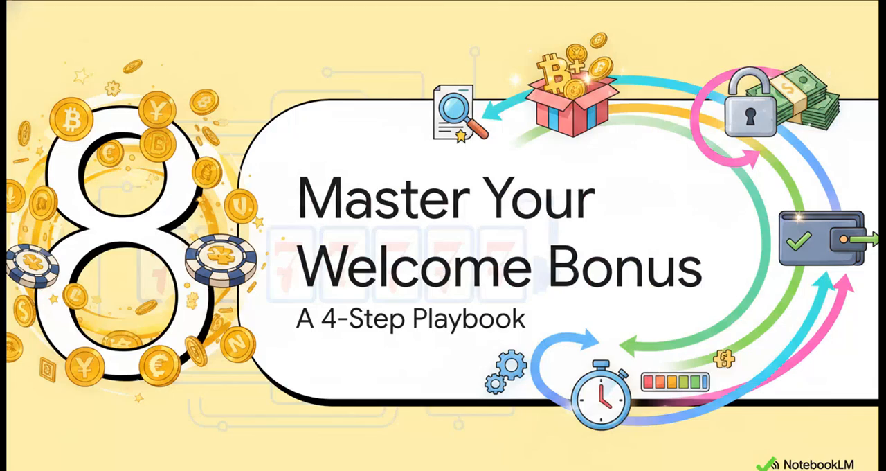 Master your welcome bonus — a 4-step playbook for clearing crypto slot bonuses profitably