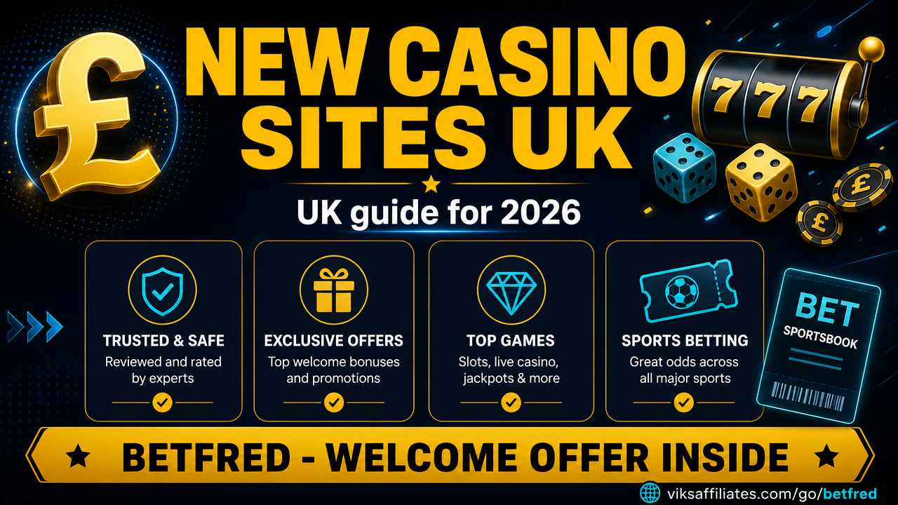 New UK casino sites 2026 comparison