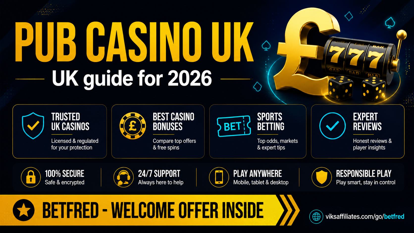 Pub Casino UK guide with British pub-style slots and live dealer tables