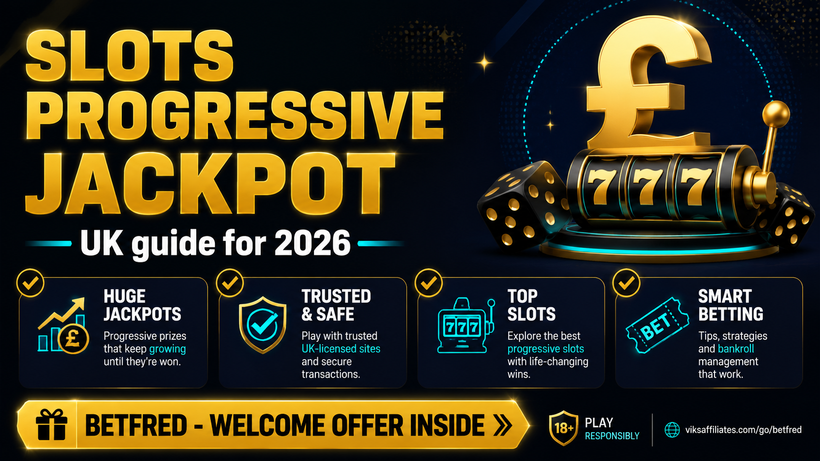 Progressive jackpot slots UK 2026 guide hero image