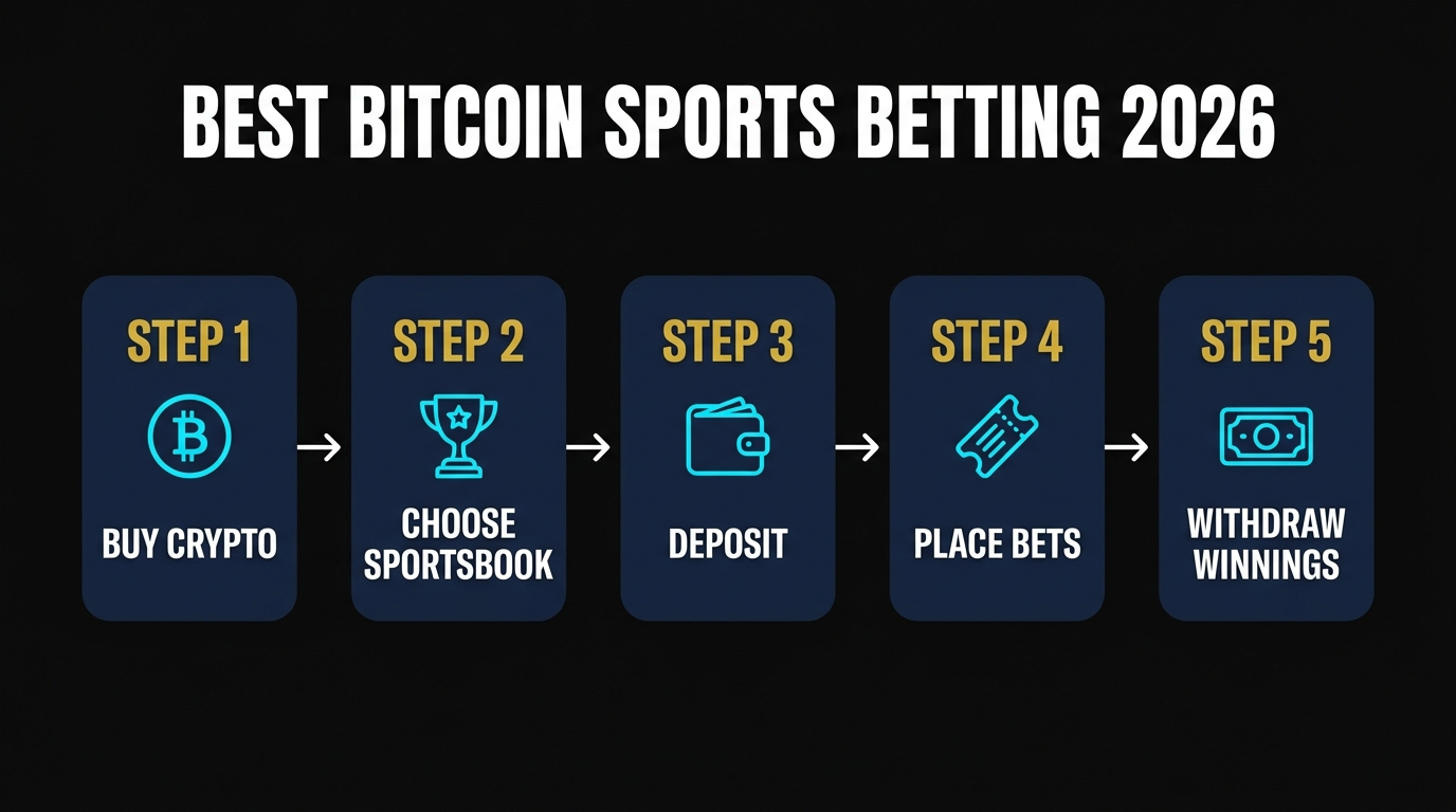 Best Bitcoin Sports Betting Sites 2026 — top crypto sportsbooks ranked by odds, markets, and bonuses