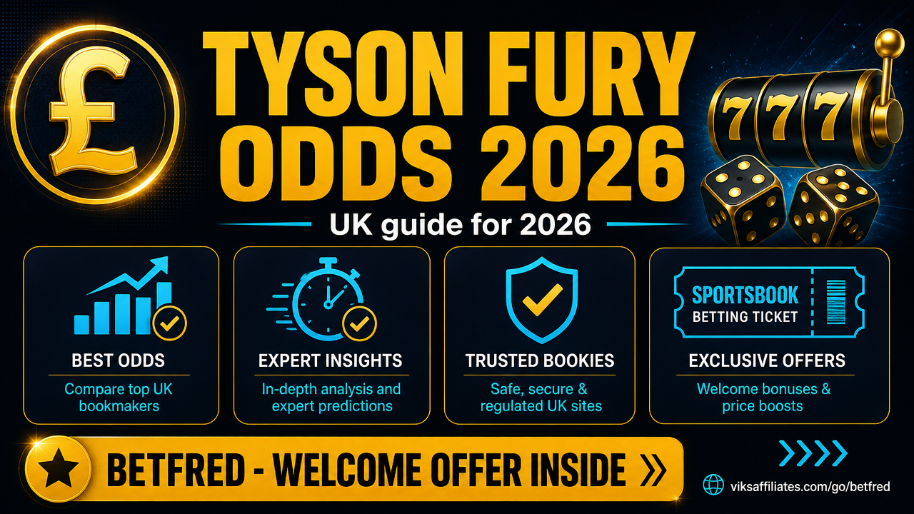 Tyson Fury odds 2026 — UK boxing betting markets and enhanced offers