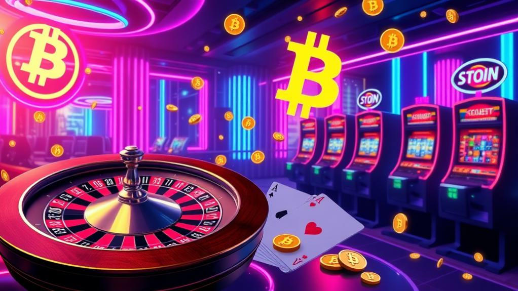 play bitcoin casino games