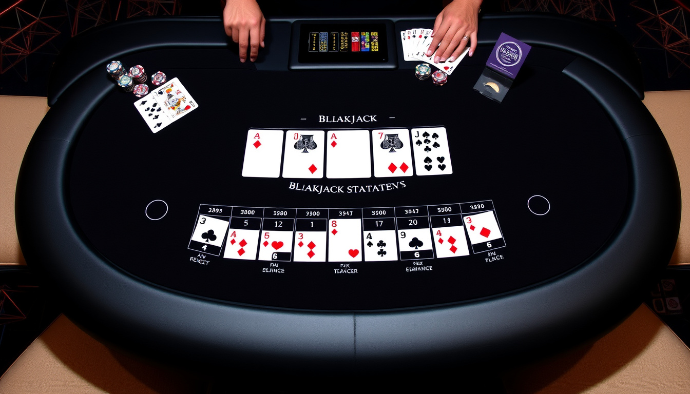Blackjack Simple Strategy Chart for Optimal Play