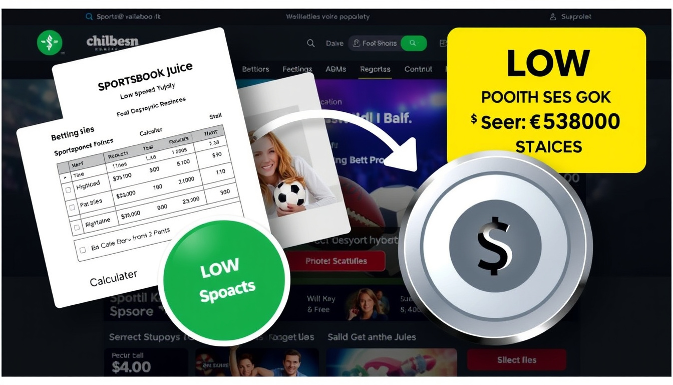 Minimize Sportsbook Juice to Maximize Your Betting Profits
