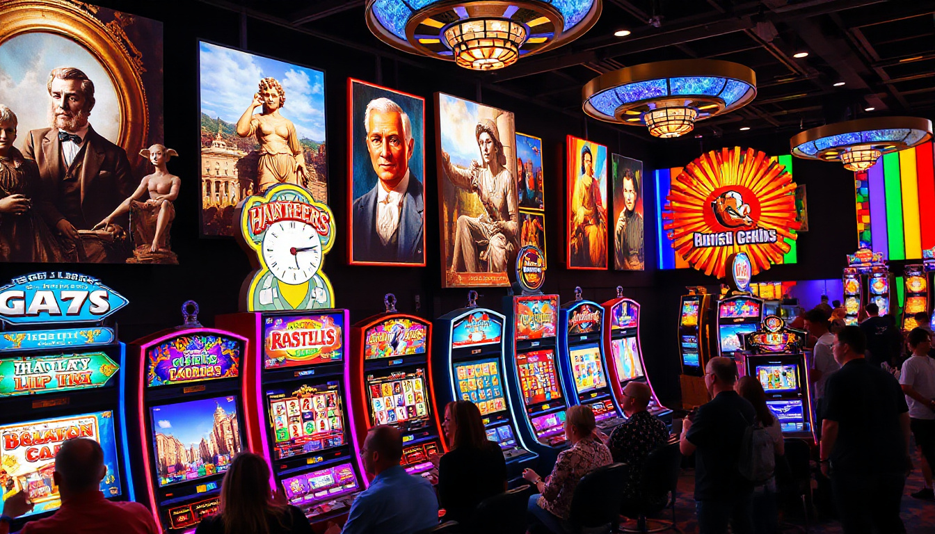 Spin to Win: Explore the World of Art-Themed Slot Machines for a Unique Gaming Experience!