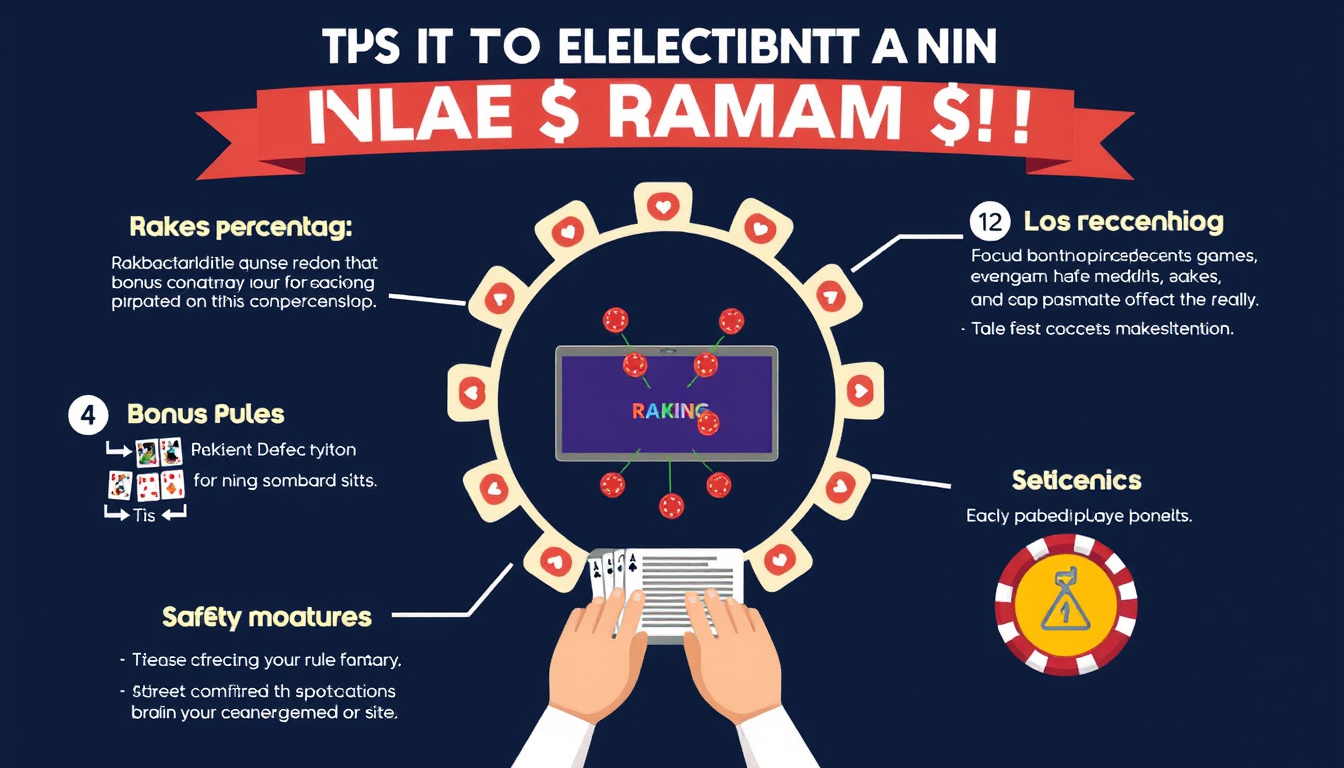 Best Online Poker Sites Offering Rakeback Benefits