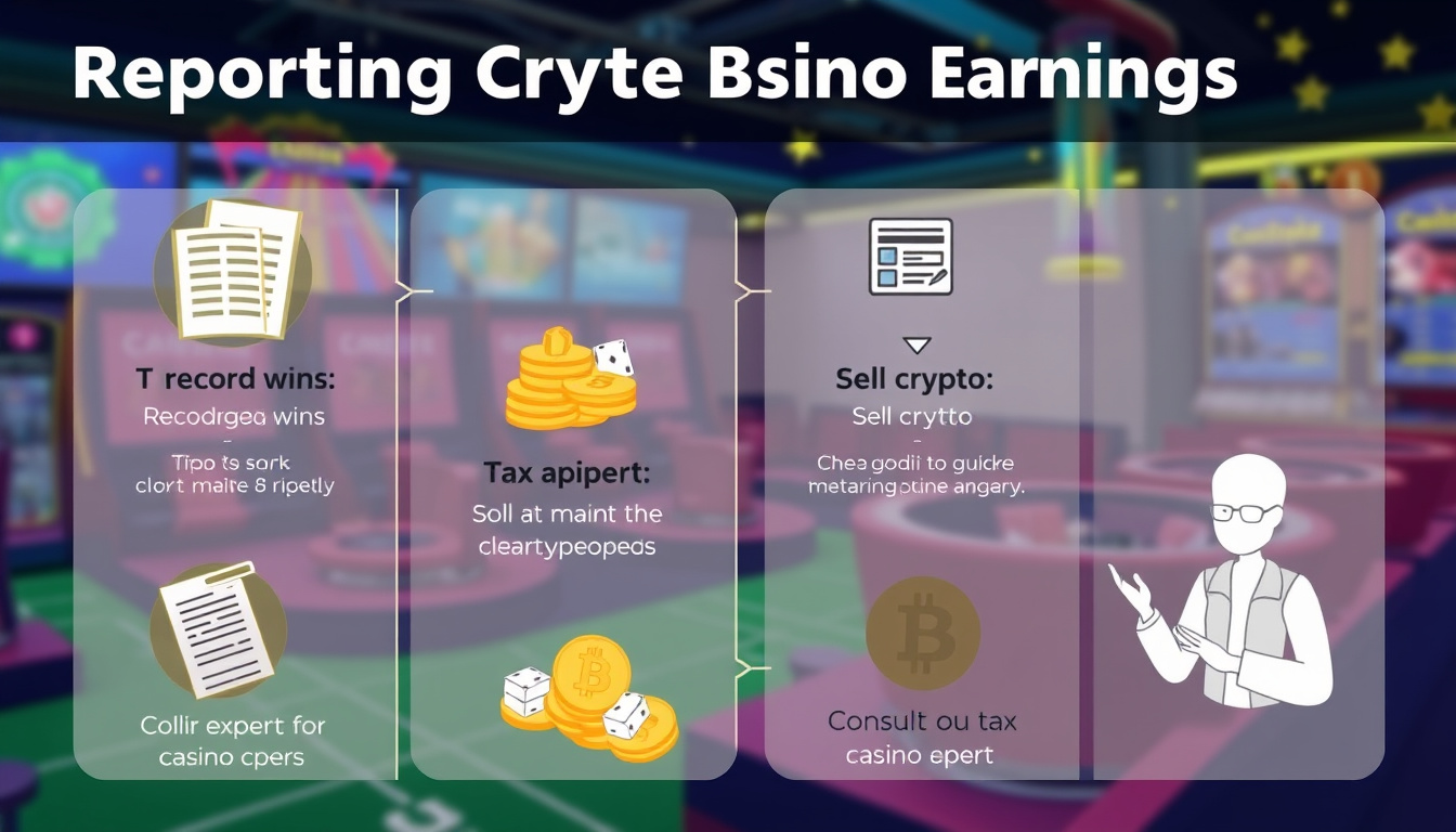 How to Report Crypto Casino Earnings Accurately
