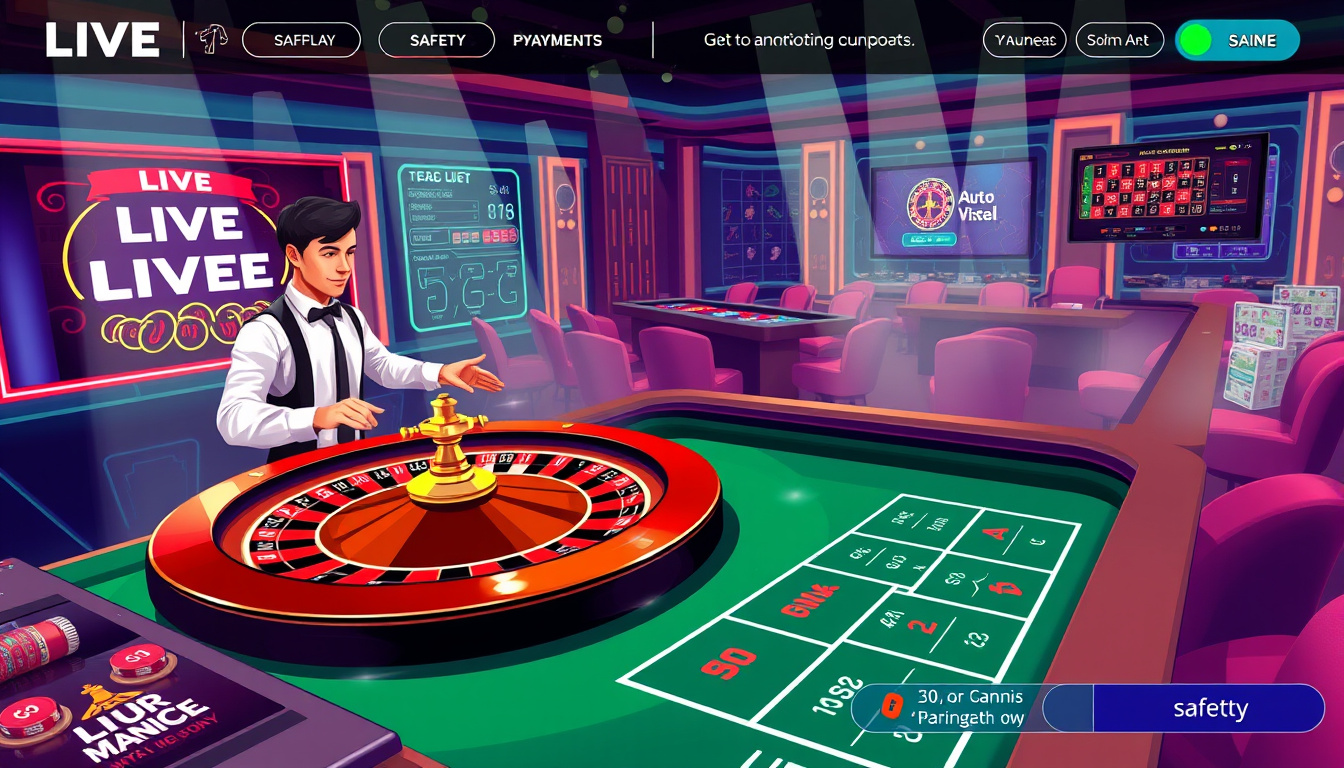 Experience Live Roulette with Auto Dealer for Instant Play