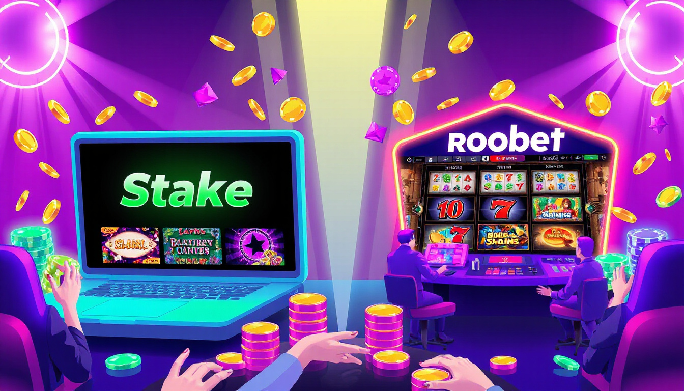 Stake vs. Roobet: Which Crypto Casino Reigns Supreme for Gamblers?