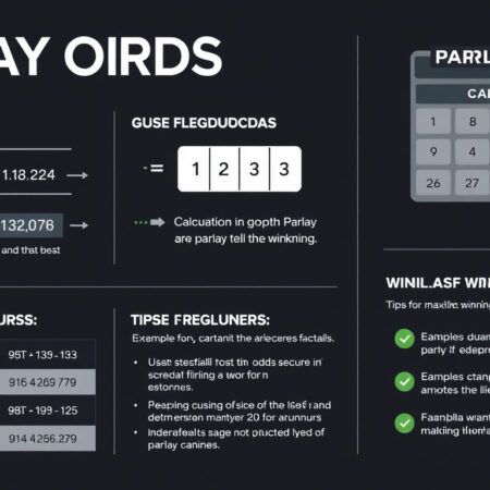 How to Calculate Parlay Odds for Maximum Winnings