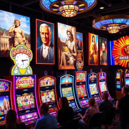 Spin to Win: Explore the World of Art-Themed Slot Machines for a Unique Gaming Experience!